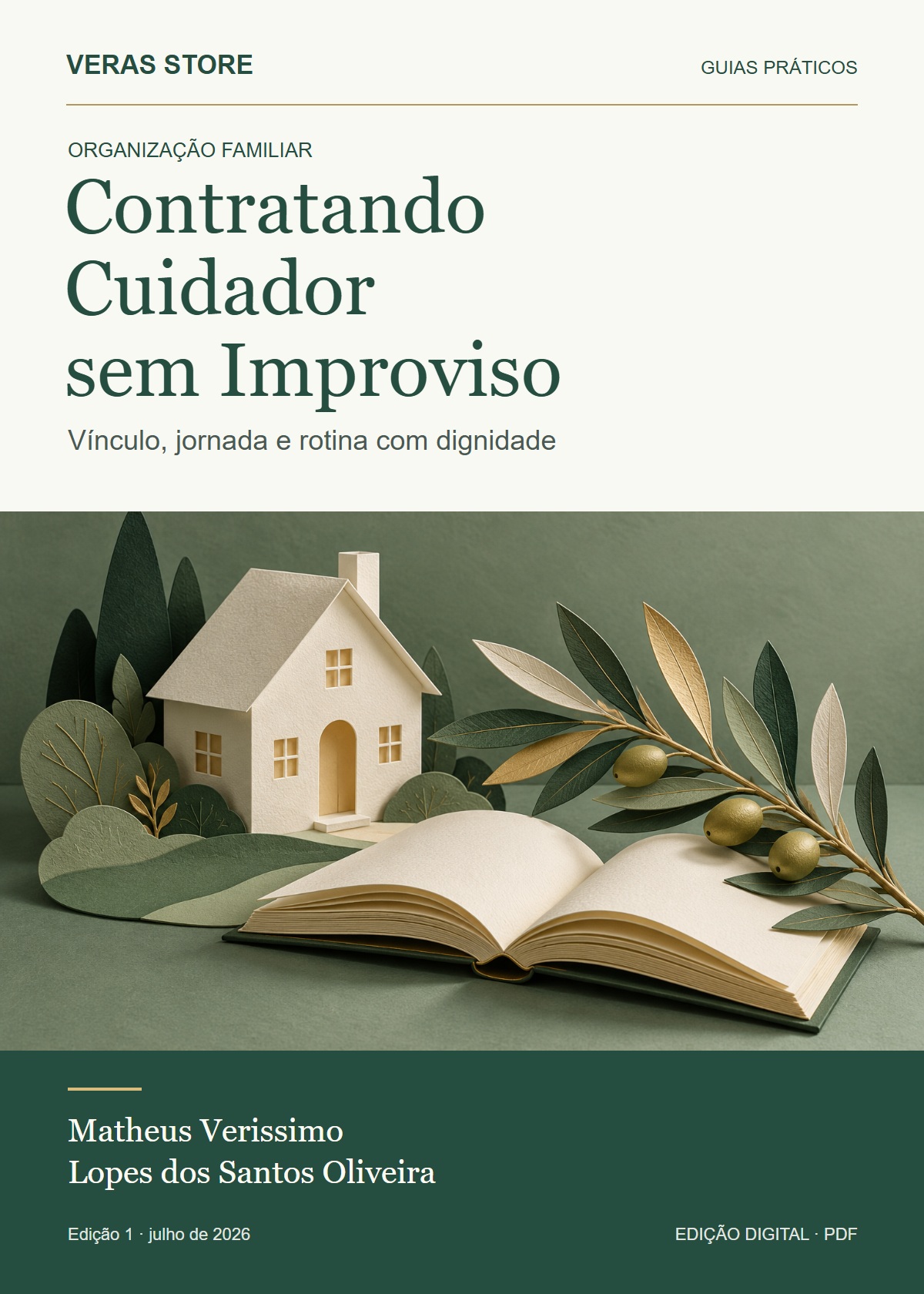 Capa de Contratando Cuidador sem Improviso