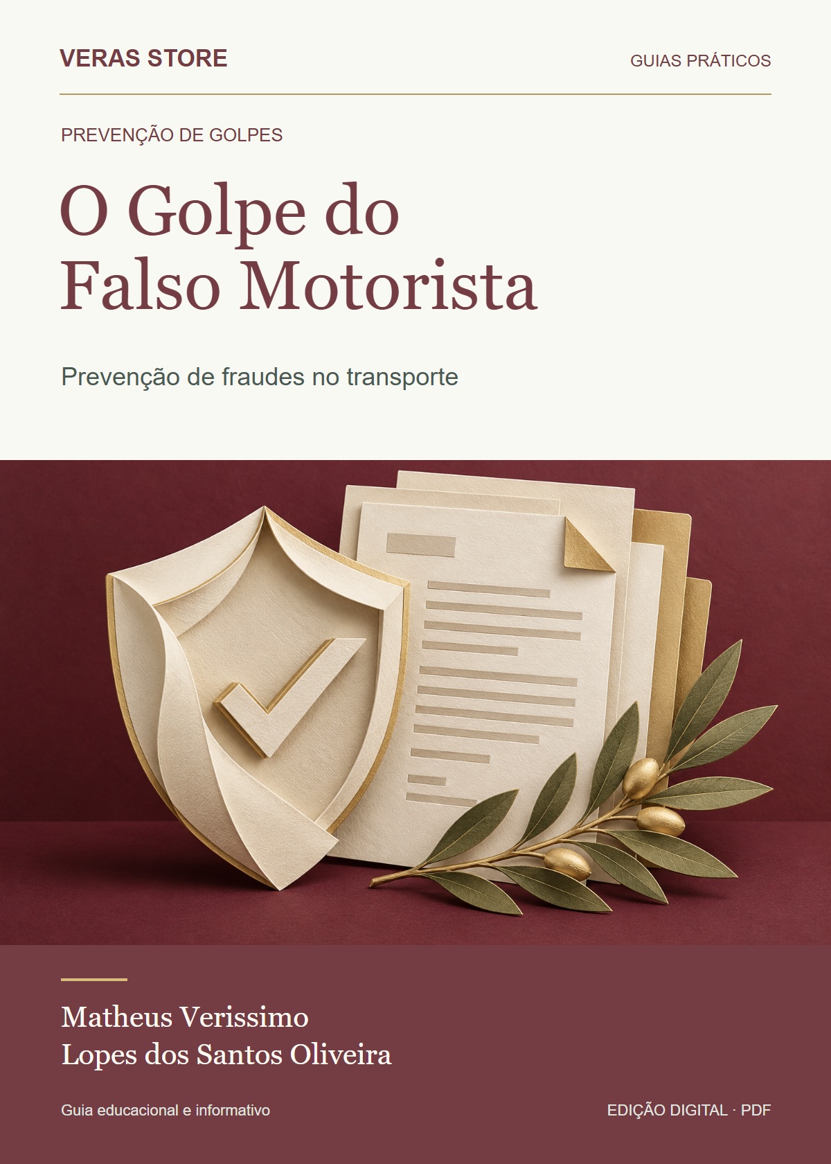 Capa de O Golpe do Falso Motorista